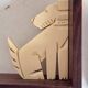 Art Deco bookends in rosewood and Bakelite