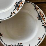 6 assiettes anciennes