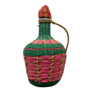 Carafe scoobidou vert et rose
