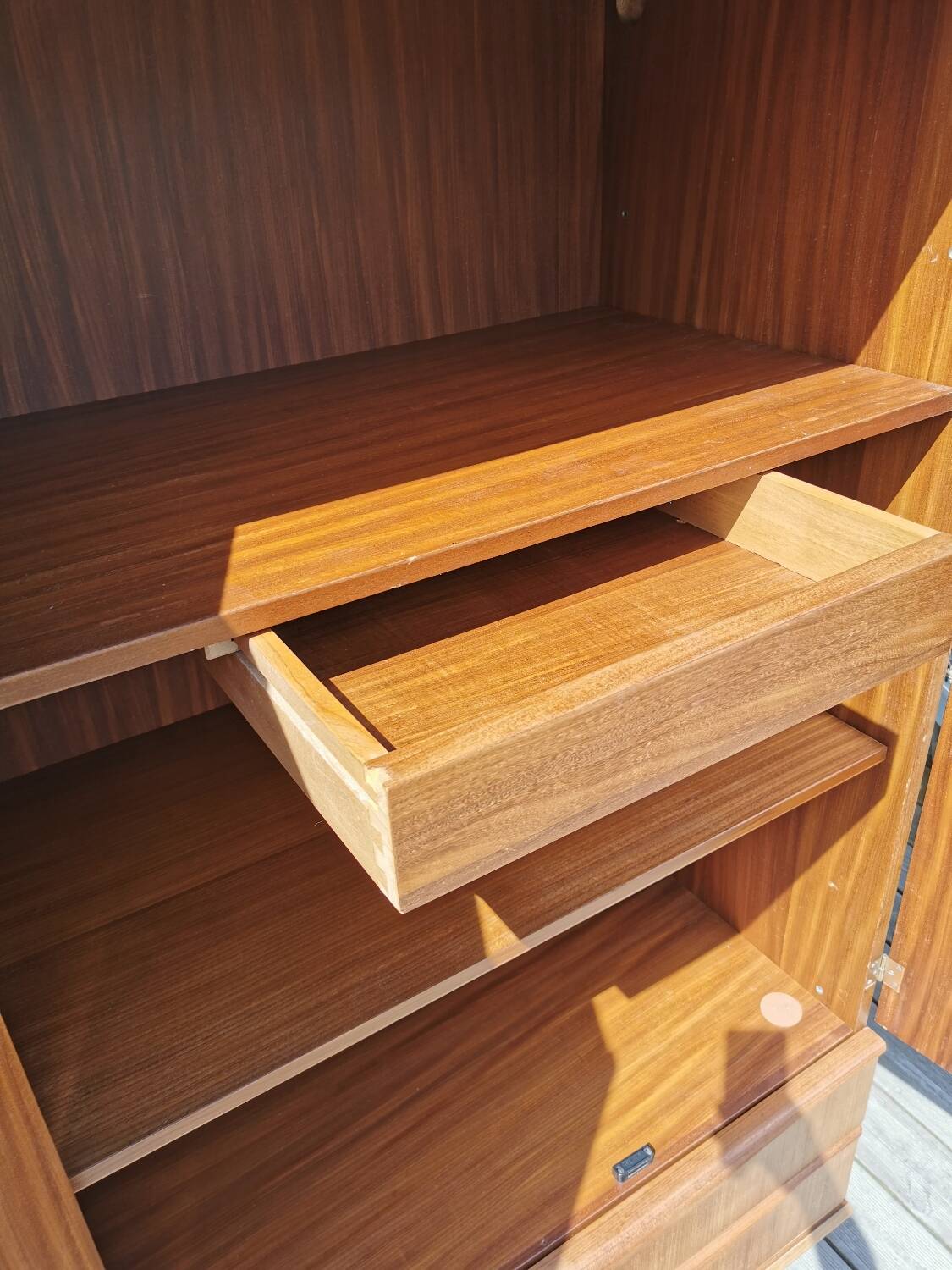 Vintage Scandinavian style wardrobe