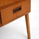 Scandinavian modern antique desk with drawers