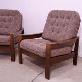 Fauteuils vintage du bloc de l'Est, années 1980, Tchécoslovaquie