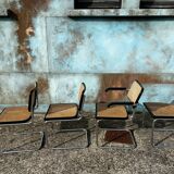 Set of 4 Cesca chairs by Marcel Breuer