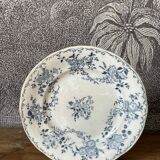 Lot de 4 assiettes plates Bertha Sarreguemines