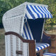 Chaise longue de plage