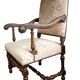 Fauteuil dans le style de Louis XIII, artisanal, ancien