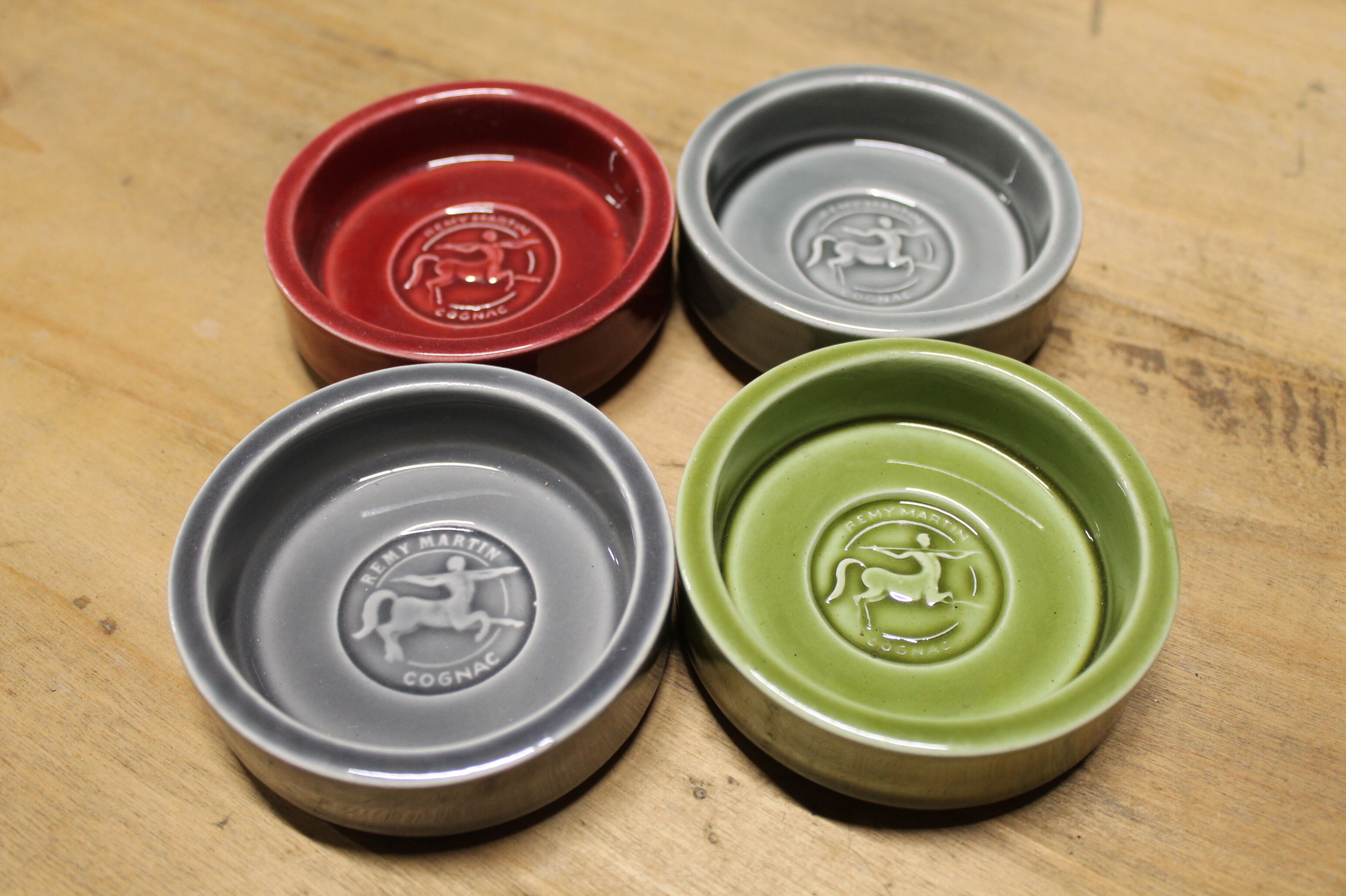 Lot of four cups, Remy Martin