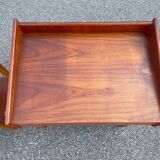 Set of 2 Danish teak and oak bedside tables attributed to Børge Mogensen, 1958
