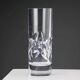 Vintage crystal vase from Sèvres, decorations France 20th century
