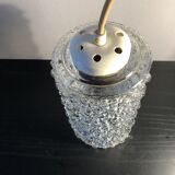 Vintage glass hanging lamp