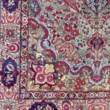Nice old Persian kirman carpet wash 138x203 cm
