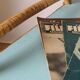 Vintage bamboo and rattan serving cart