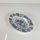 Small oval dish Ridgway model "Pagoda", Staffordshire, England, 1980.