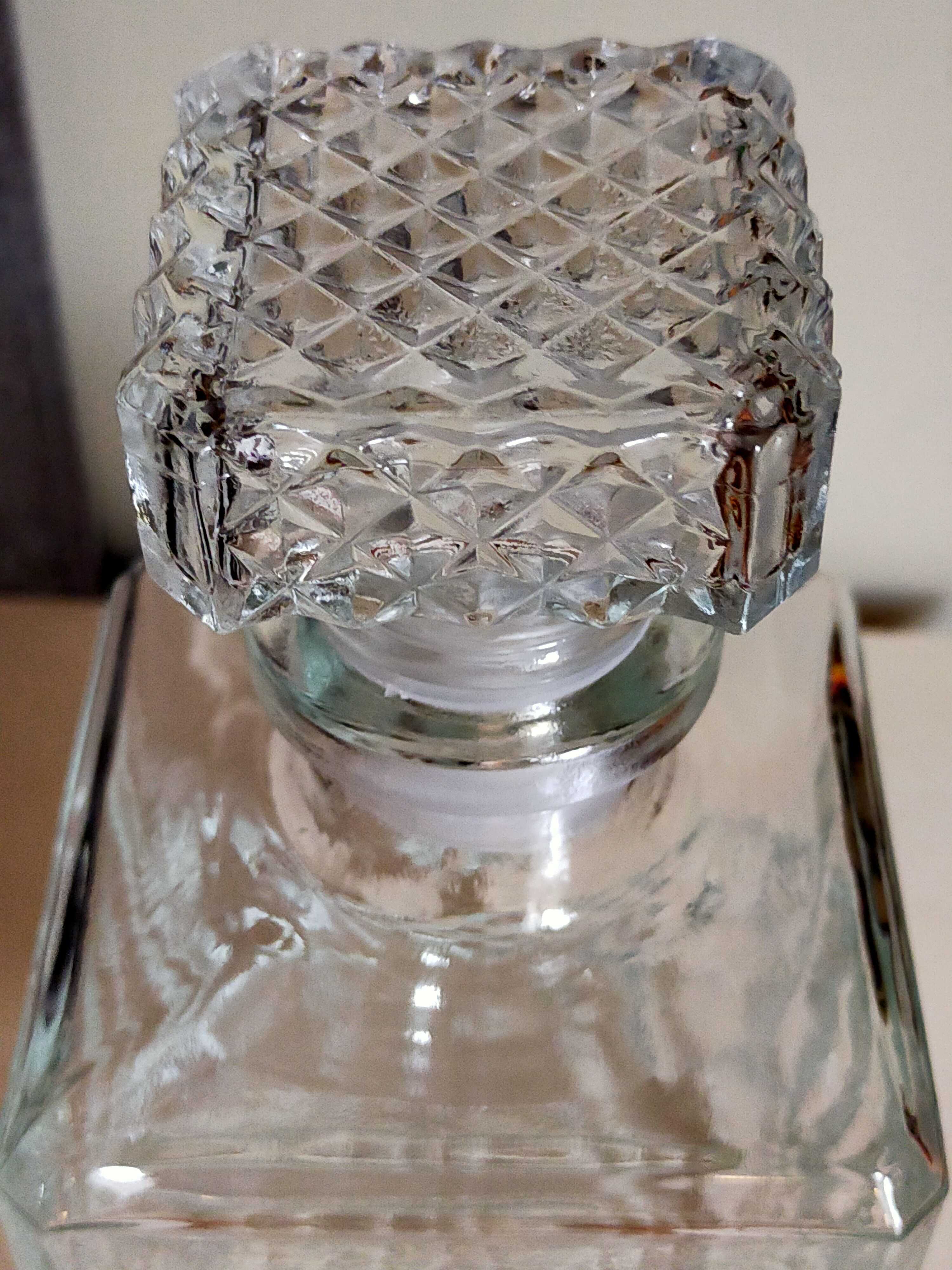 Vintage whisky carafe