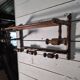 Napoleon III style bamboo wood coat rack