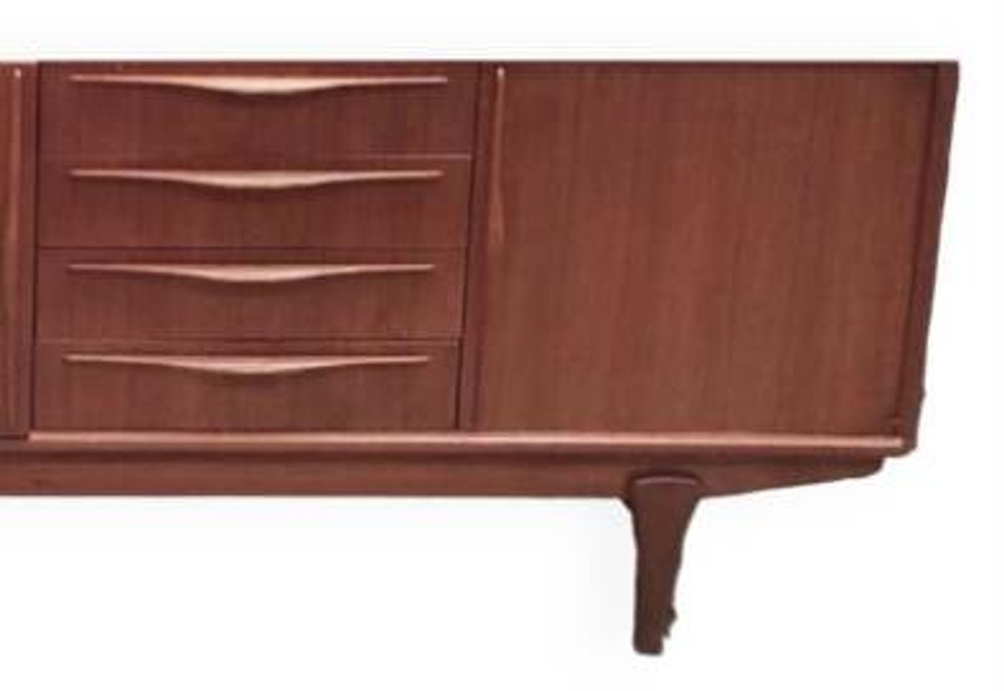 Enfilade scandinave vintage en teck