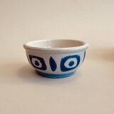 Set of 10 vintage blue bowls