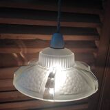 Original art deco suspension globe in molded glass dp 102238