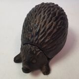 Vintage cast iron key/jewelry storage box. hedgehog shape