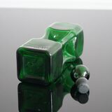 Erven Lucas Vintage Decanter Bowls Green Glass Canterer