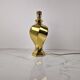Sculptural Brass Table Lamp, Heavy Quality, Without Shade