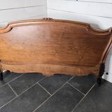 Louis XV style headboard in walnut
