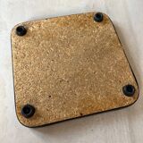 Yellow Formica trivet