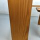 Foldable children's desk in pine 1970