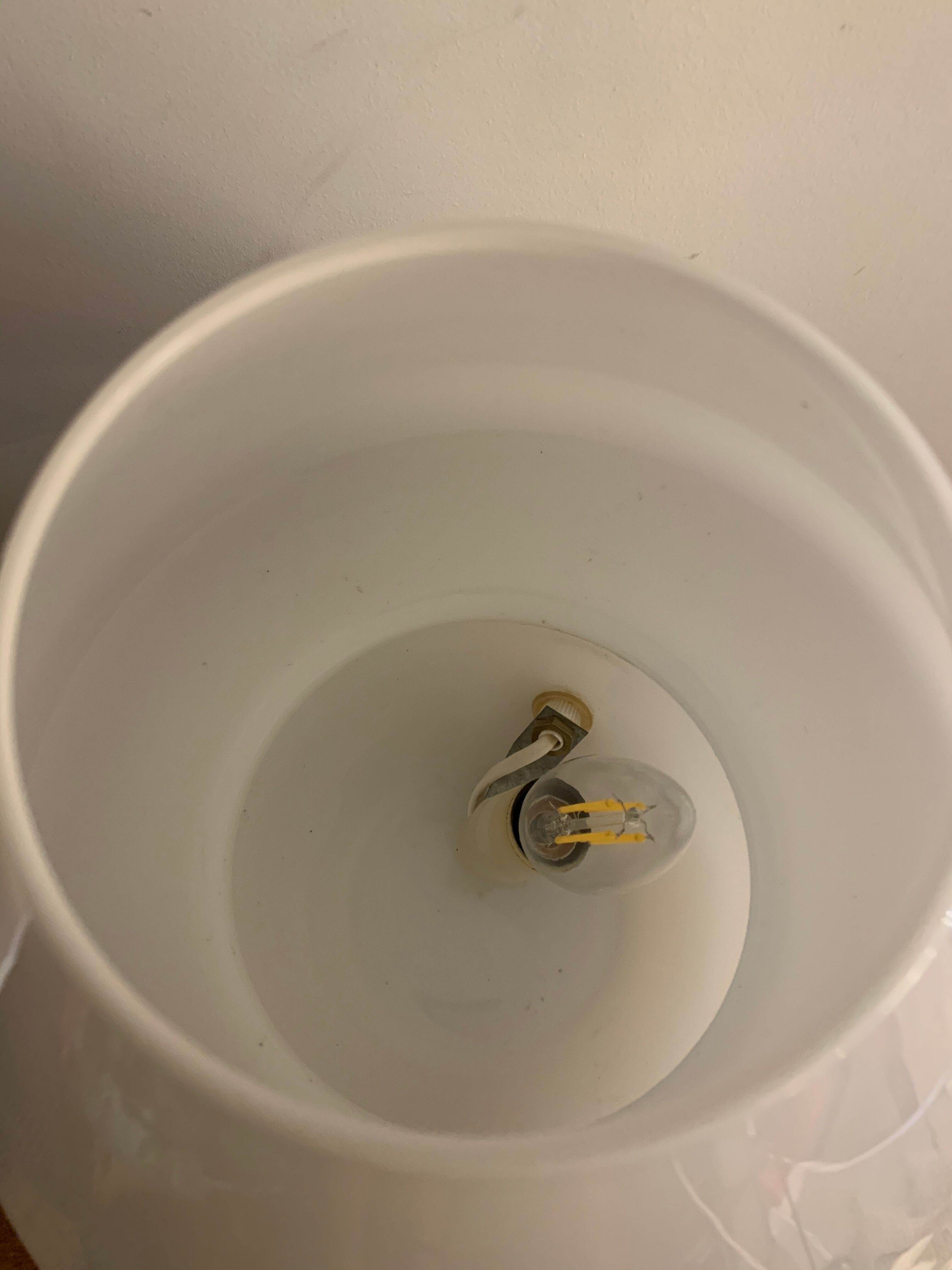 Murano glass mushroom lamp 1970