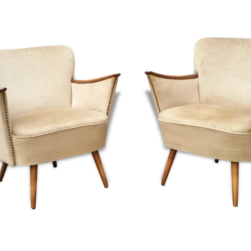 Pair of chairs 50s 60s