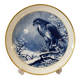 Meissen wall plate 1985 “The Buzzard” – limited edition – 26 cm – box