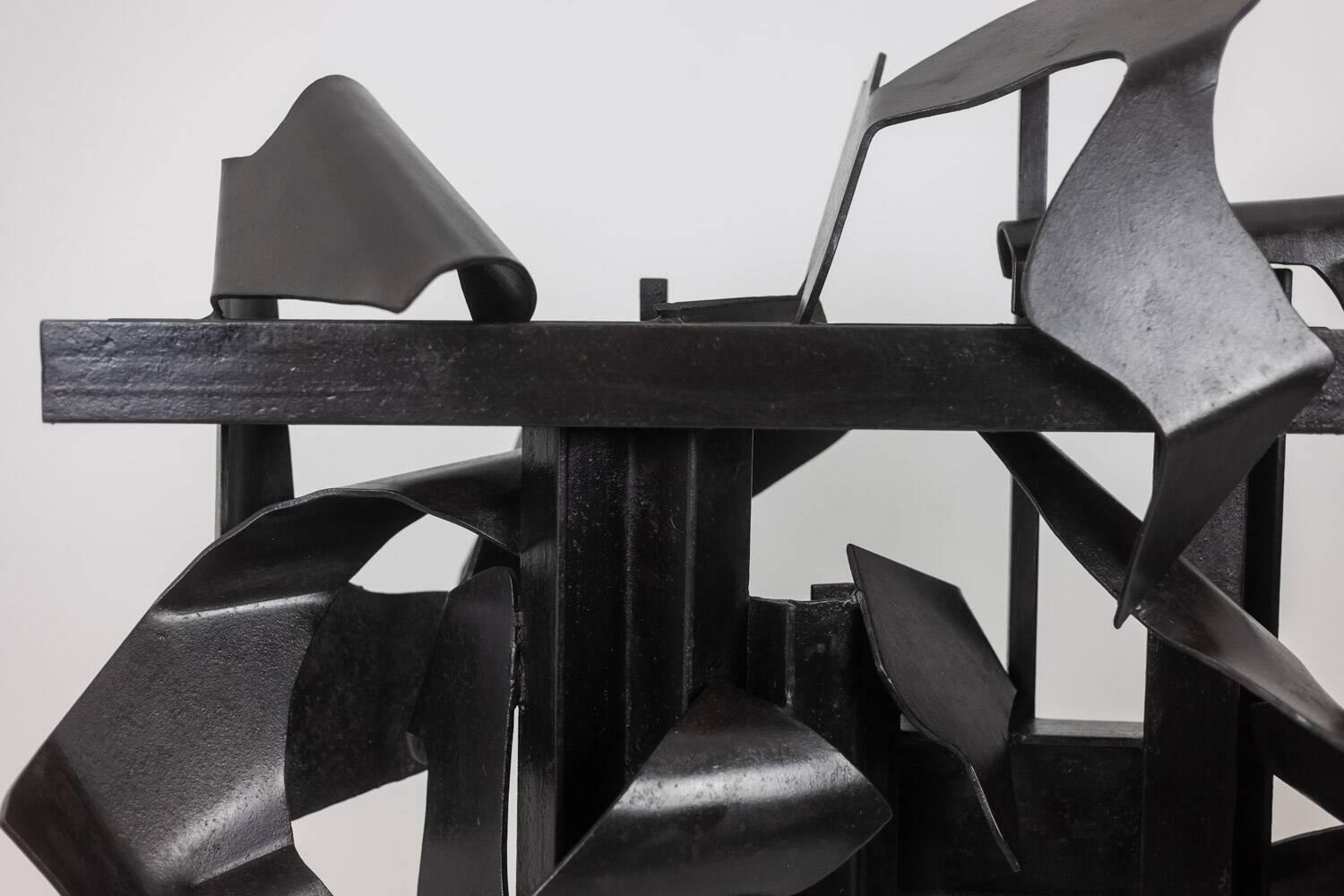 Jean Campa. Patinated metal sculpture. Year 1995.