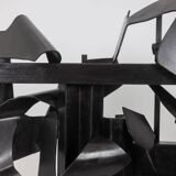 Jean Campa. Patinated metal sculpture. Year 1995.