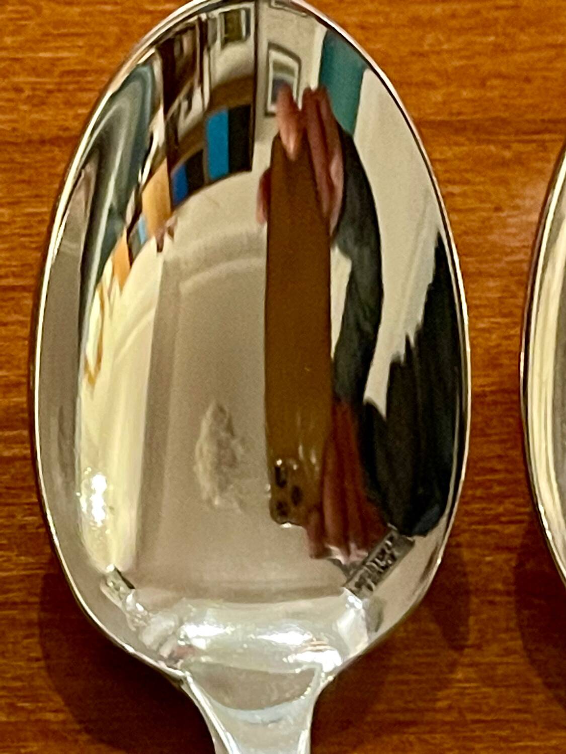 Christofle cluny 8 mocha spoons 10 cm excellent condition