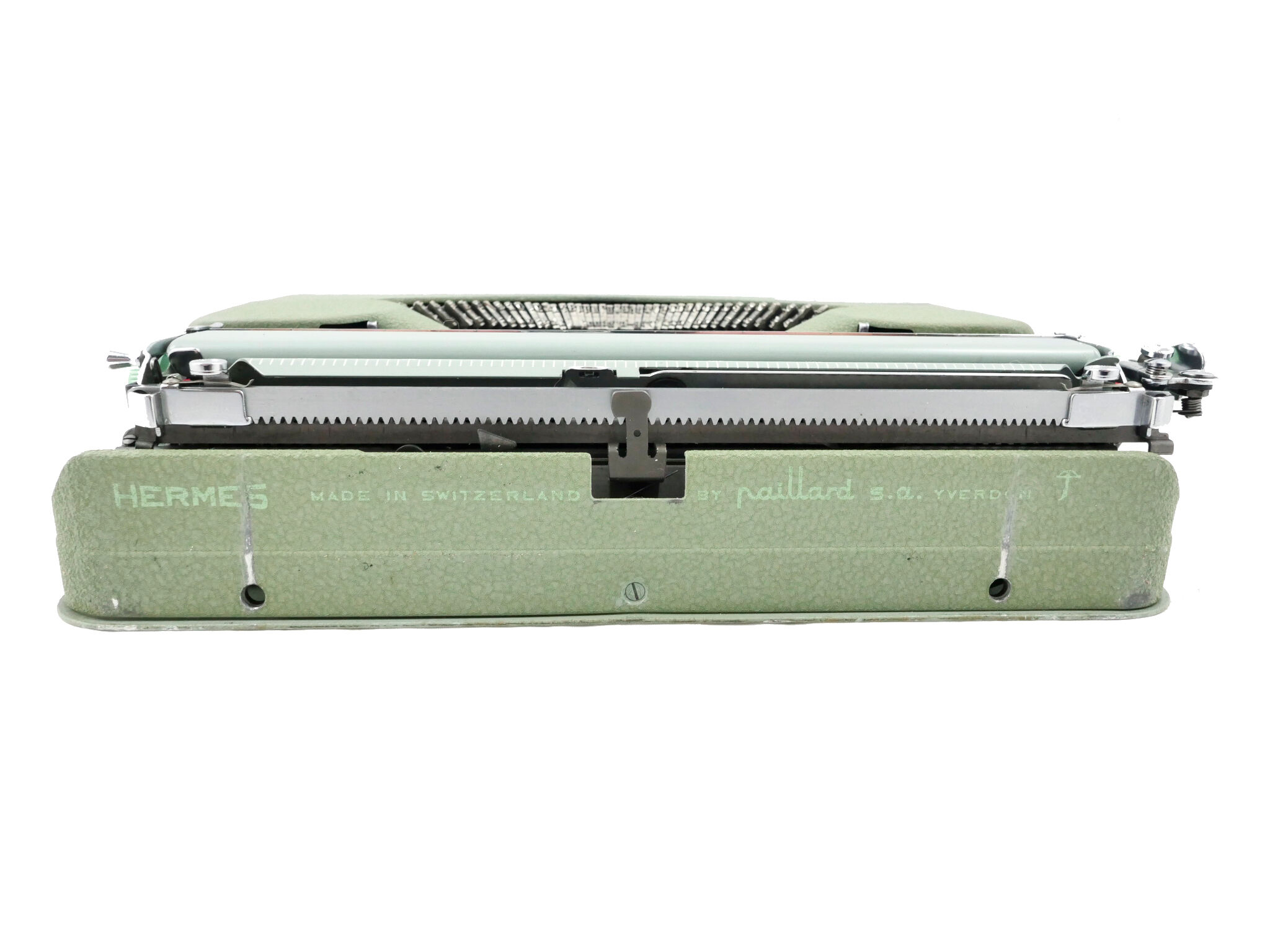 Hermes Baby green lime typemachine revised new ribbon