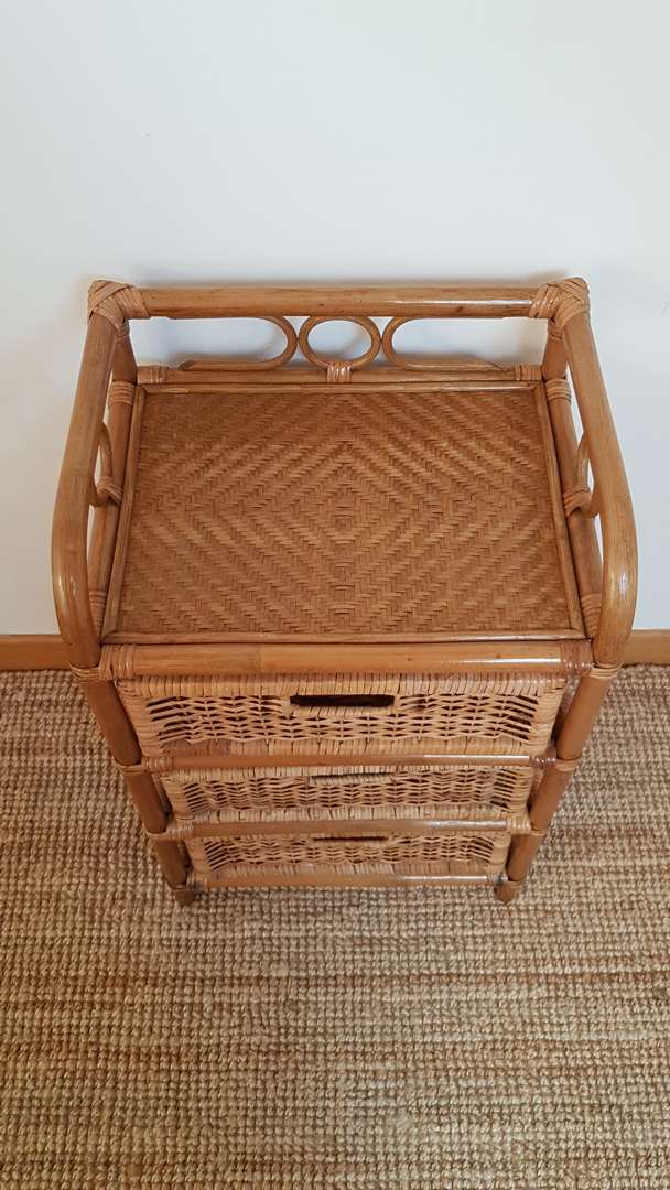 Dresser in rattan
