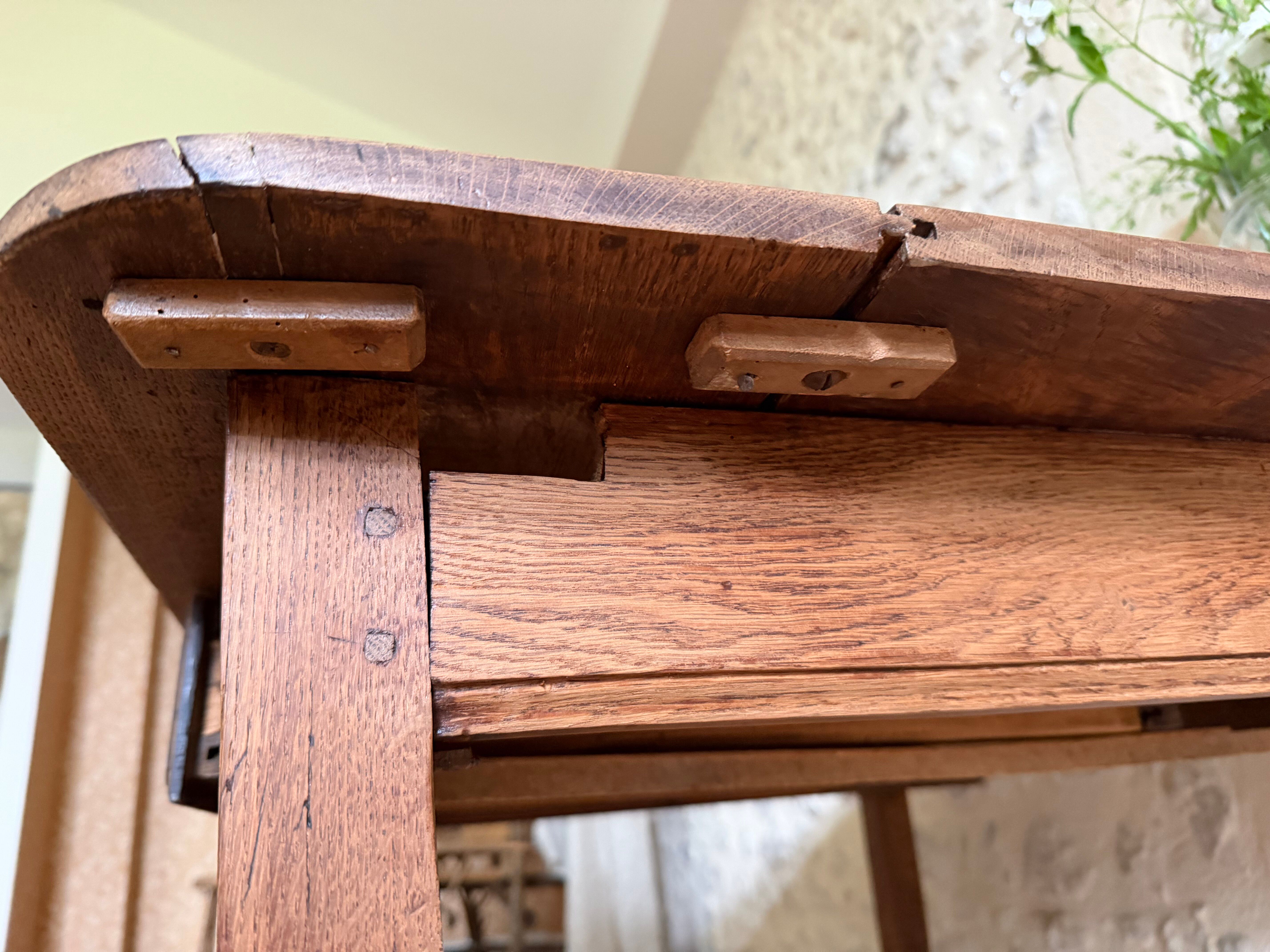 Grande table basse de ferme