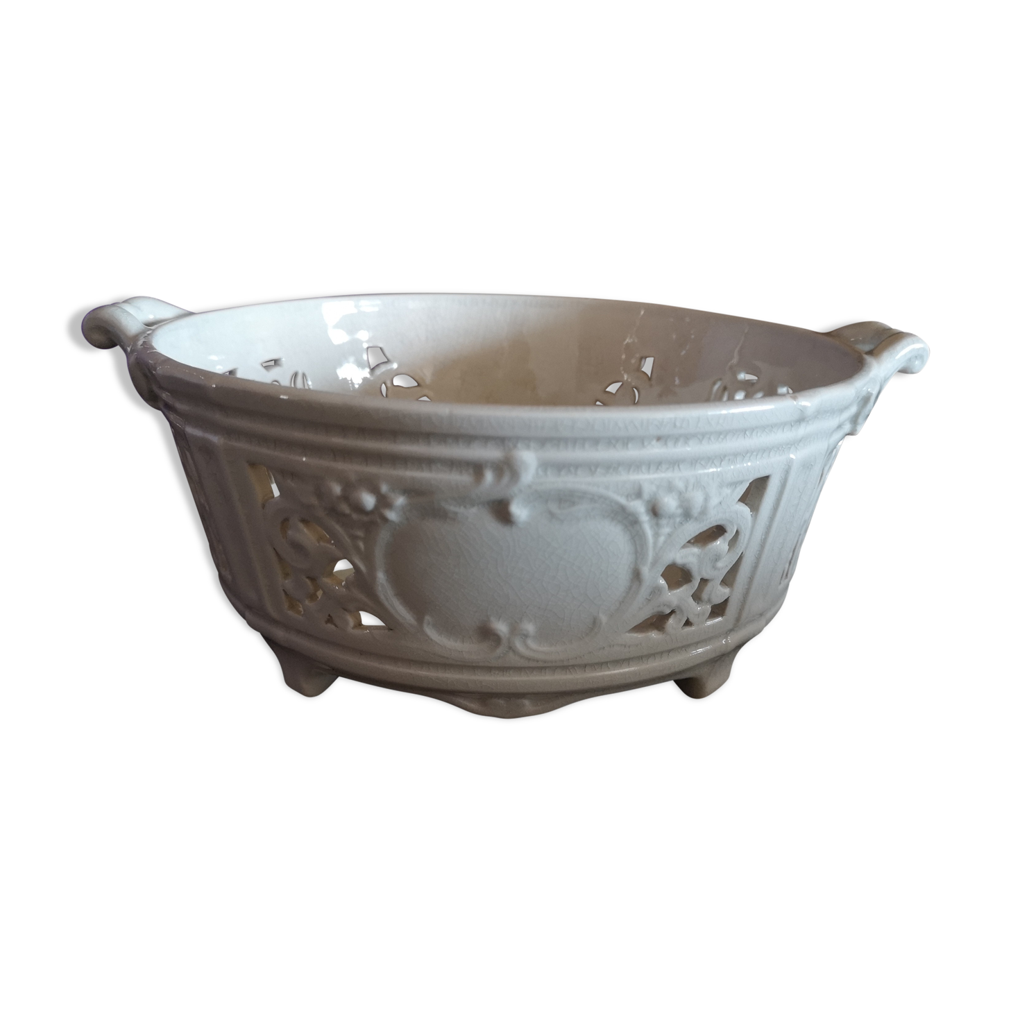 Fruit cup Keller and Guérin Lunéville 1st half 20th century