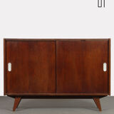 Dark oak chest of drawers designed by Jiri Jiroutek, model U-452, 1960