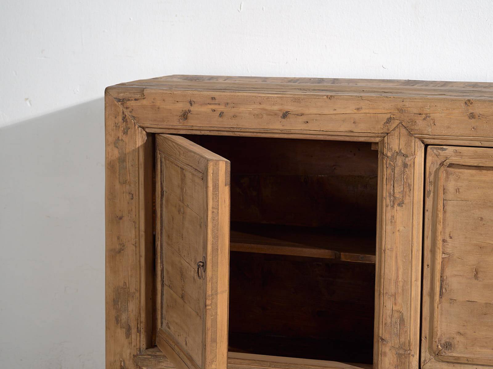 Antique Chinese three-door sideboard (circa 1900) #14