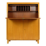 Vintage secretary desk cabinet Rüster 60s 70s midcentury