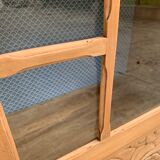 Art deco glass-glazed parisian wardrobe