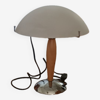 Vintage liner mushroom lamp