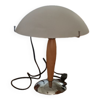 Vintage liner mushroom lamp