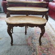 Kidney bean nesting tables
