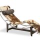 LC4 chaise longue, Le Corbusier, Perriand, Jeanneret, Cassina edition