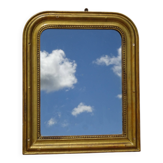 Très ancien miroir Louis Philippe 45/54 cm