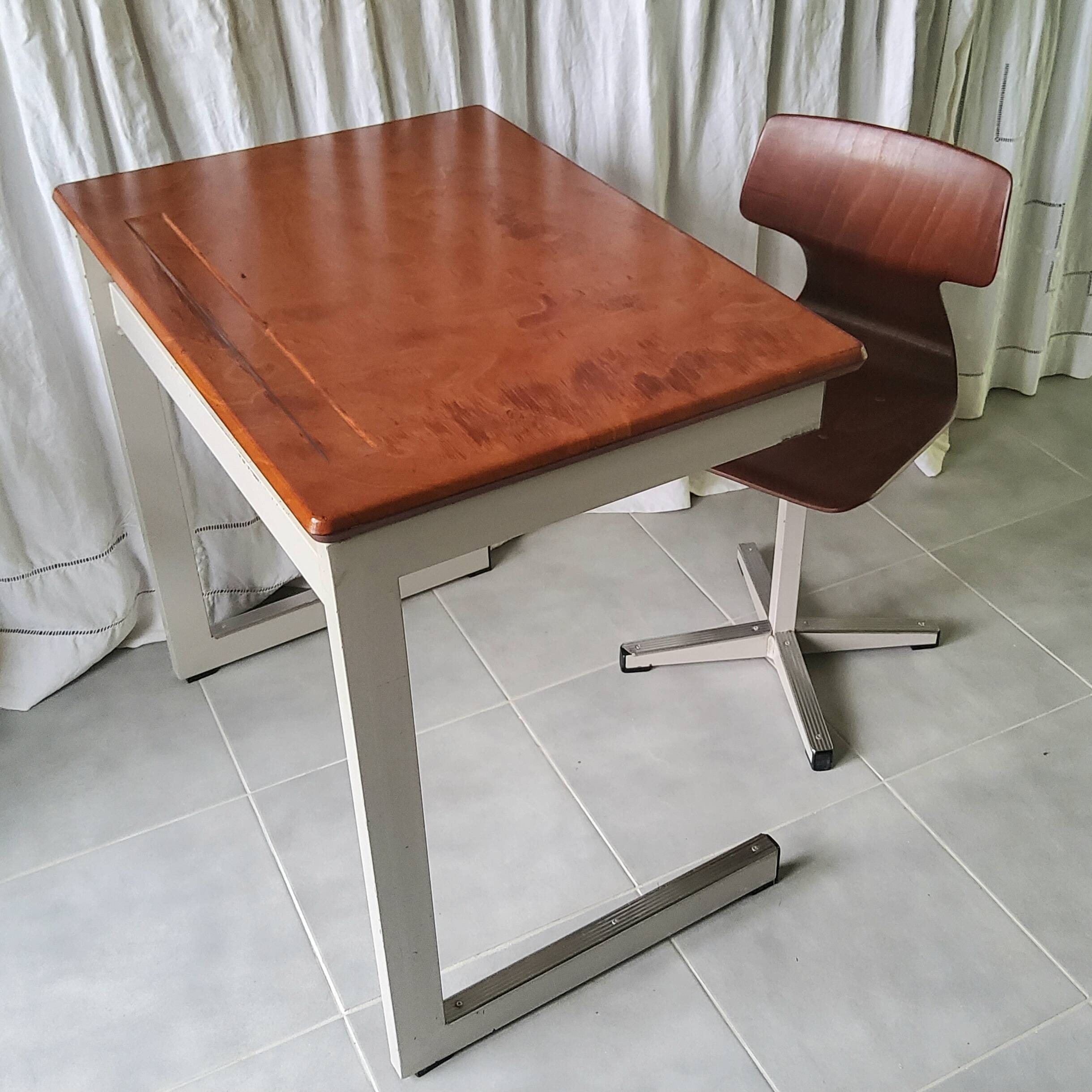 1960s desk and chair set