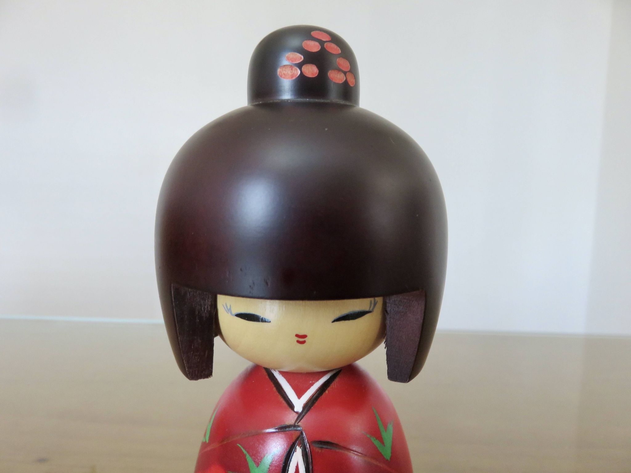 Kokeshi Sakura wooden doll, Japan, Japanese crafts