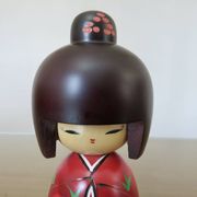 Kokeshi Sakura wooden doll, Japan, Japanese crafts